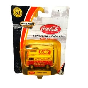 2001 Matchbox coca-cola series  1967 voltswagon van.